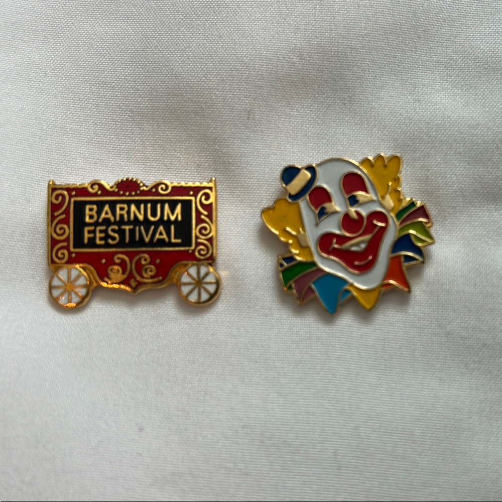 Barnum Festival and Clown Pins